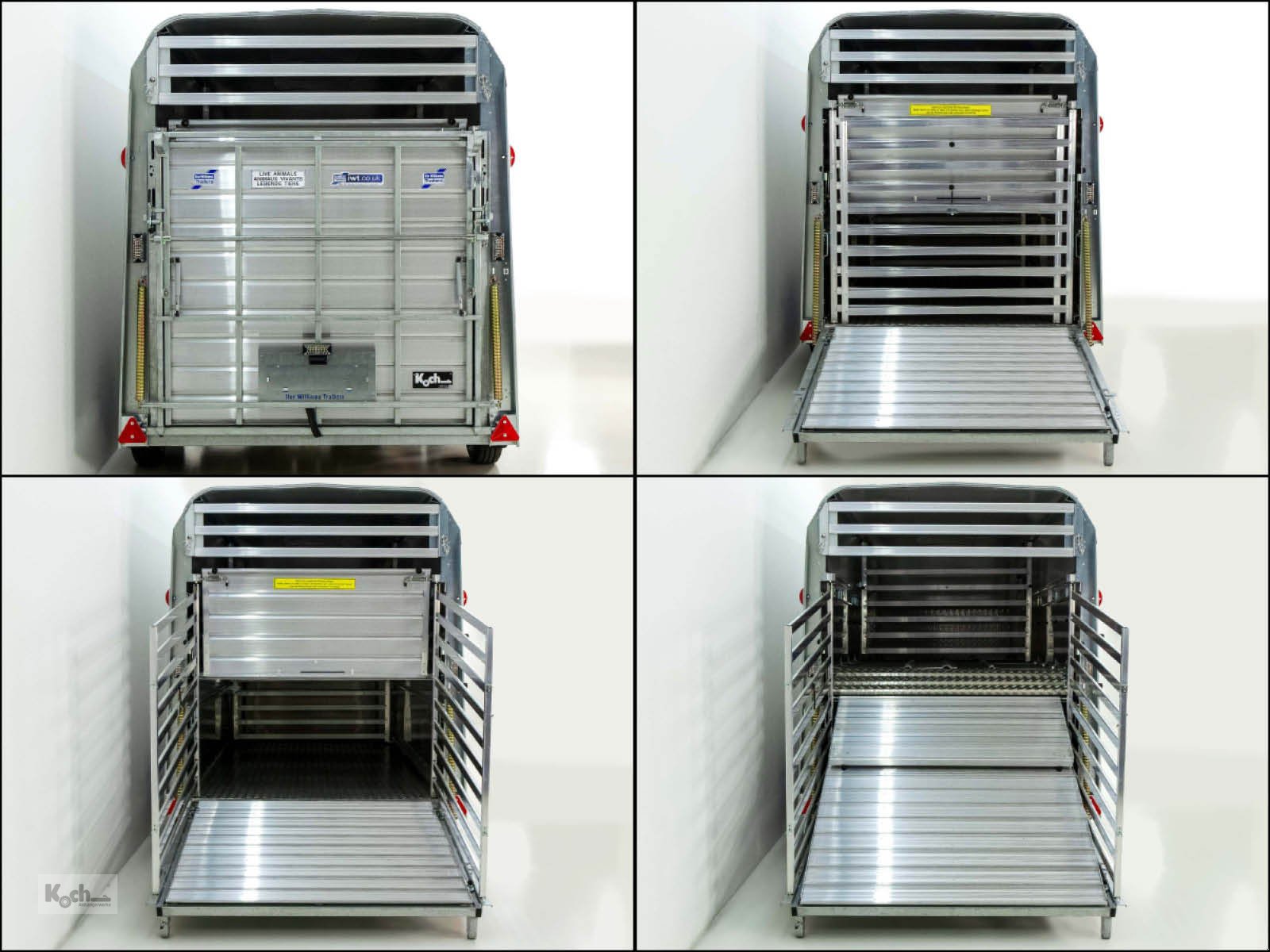 Anhänger typu Ifor Williams Viehanhänger TA510 12x7 178x372 Höhe:213 3,5t|Doppelstock (Vi11651846Iw), Neumaschine v Winsen (Luhe) (Obrázek 11)